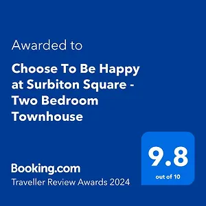 Choose To Be Happy At Surbiton Square - Two Bedroom Townhouse Villa Kingston
